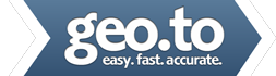 geo.to easy. fast. accurate. locations. by you business logo.